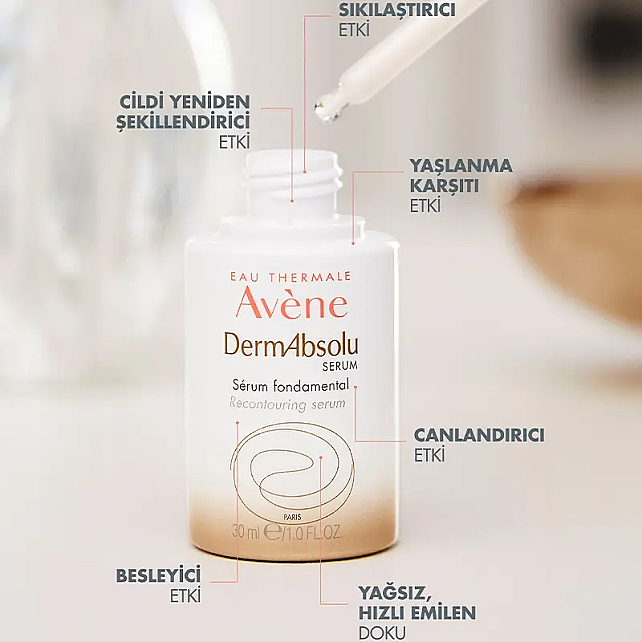 Avene DermAbsolu Recontouring - Yaşlanma Karşıtı Gündüz Bakım Serumu 30ml - 6