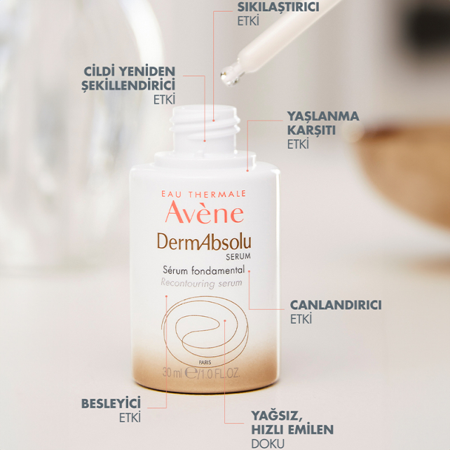 Avene DermAbsolu Recontouring - Yaşlanma Karşıtı Gündüz Bakım Serumu 30ml - 7