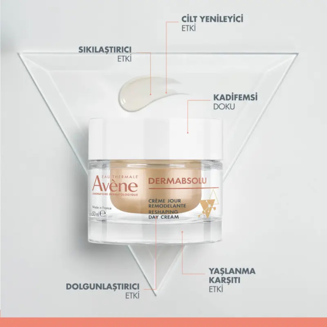 Avene DermAbsolu Redensifying Day Cream - Yaşlanma Karşıtı Gündüz Bakım Kremi 50ml - 4