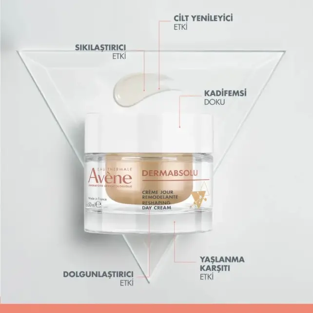 Avene DermAbsolu Redensifying Day Cream - Yaşlanma Karşıtı Gündüz Bakım Kremi 50ml - 4