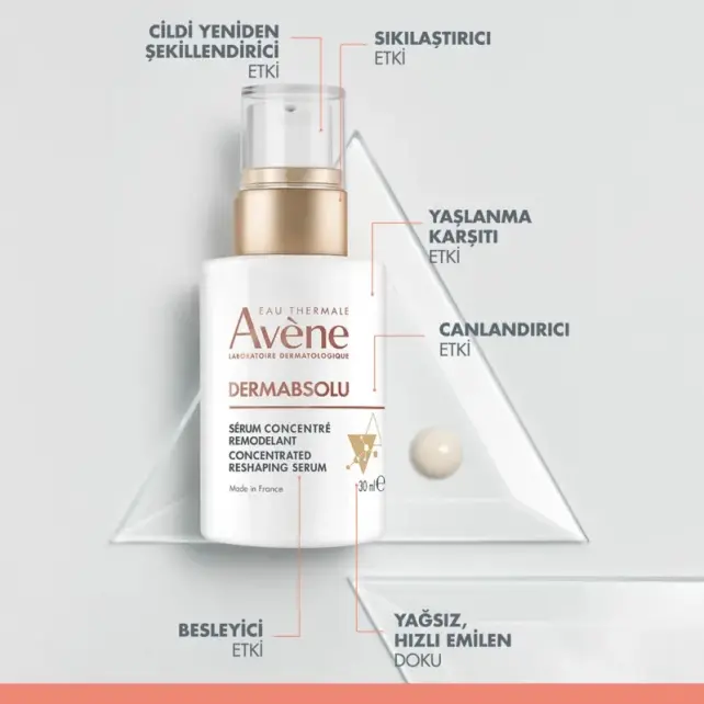 Avene DermAbsolu Serum Concentre - Yaşlanma Karşıtı Bakım Serumu 30ml - 4