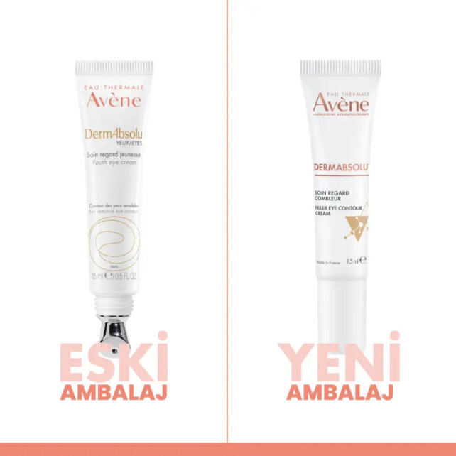 Avene DermAbsolu Youth Eye Contour Cream - Yaşlanma Karşıtı Göz Çevesi Bakım Kremi 15ml - 4