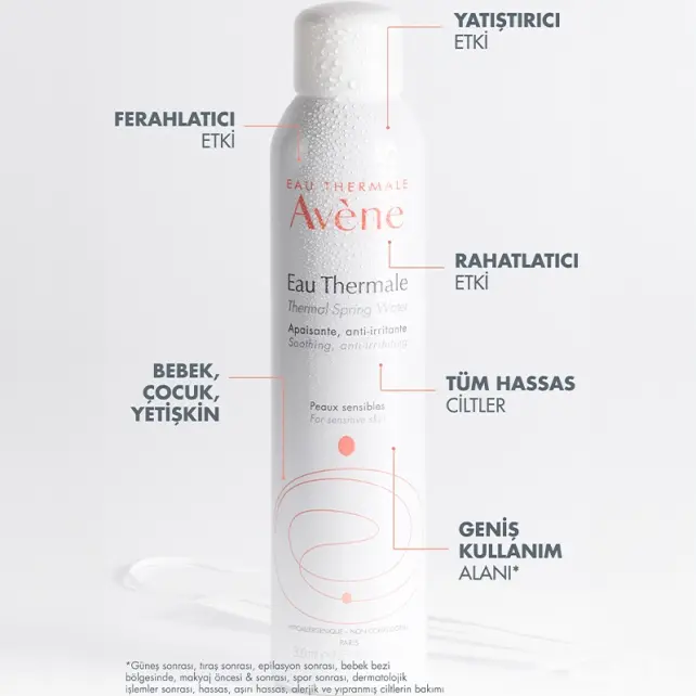 Avene Eau Thermale Water - Termal Su 300ml - 3