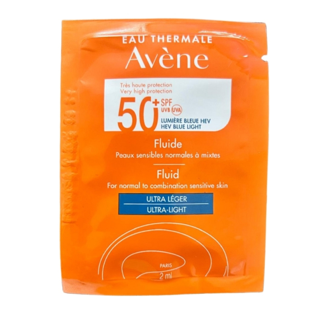 Avene Fluide Dry Touch SPF50 Güneş Koruyucu Bakım Kremi 2ml - 1