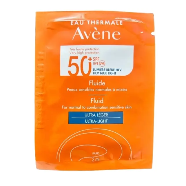 Avene Fluide Dry Touch SPF50 Güneş Koruyucu Bakım Kremi 2ml - 1