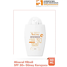 Avene Fluide Mineral SPF 50+ Mineral Güneş Koruyucu 40ml - 2