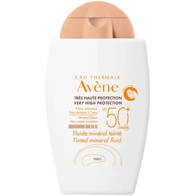 Avene Fluide Mineral Teinte SPF 50+ Mineral Renkli Güneş Koruyucu 40ml - 1