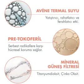 Avene Fluide Mineral Teinte SPF 50+ Mineral Renkli Güneş Koruyucu 40ml - 4