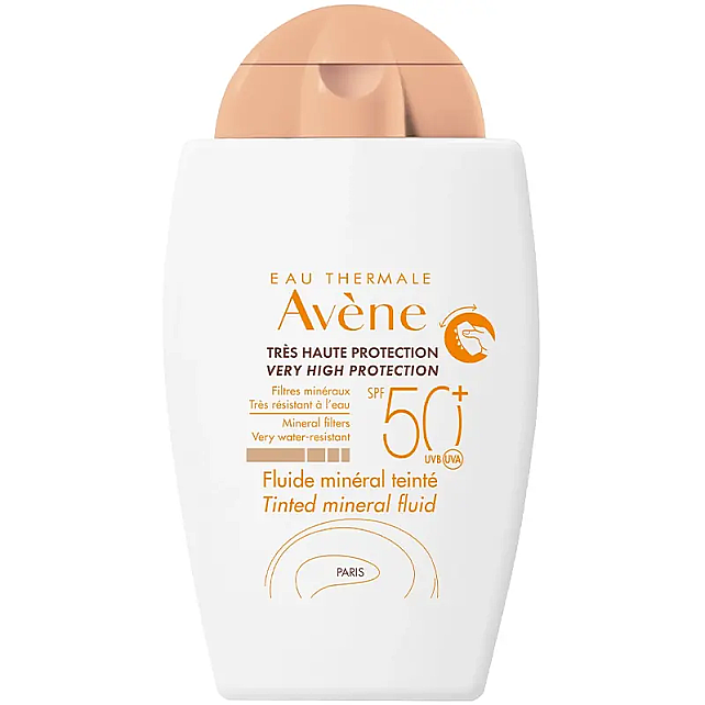 Avene Fluide Mineral Teinte SPF 50+ Mineral Renkli Güneş Koruyucu 40ml - 1