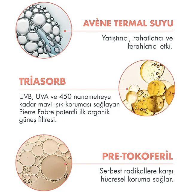 Avene Fluide SPF 50+ Güneş Koruyucu Bakım Kremi 50ml - 4