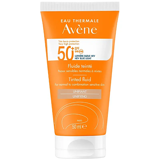 Avene Fluide Teinte SPF 50+ Renkli Güneş Koruyucu 50ml - 1