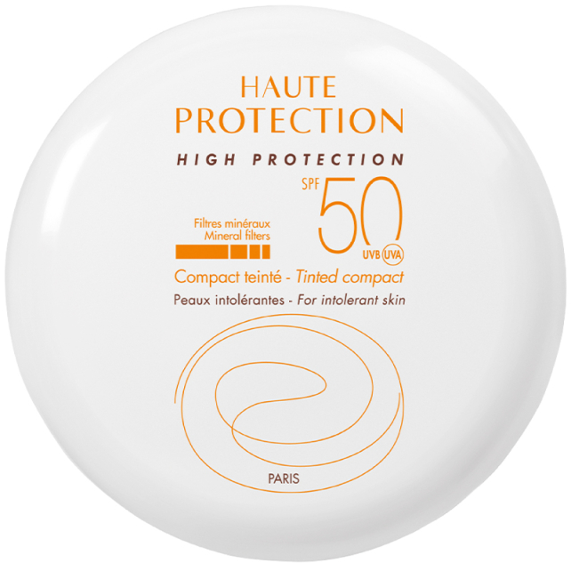 Avene Haute Protection Compact SPF 50 - Mineral Filtreli Kompakt Renkli Güneş Koruyucu Dore 10 gr - 1