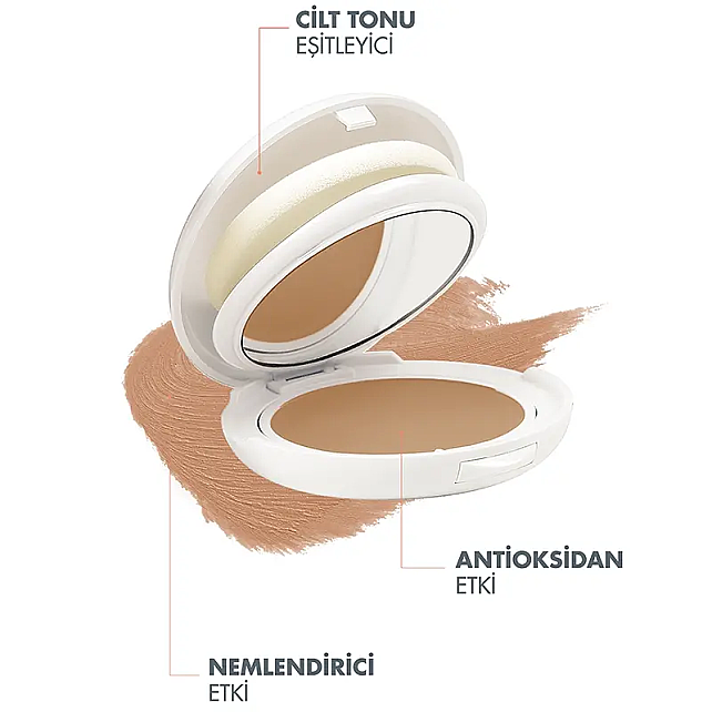 Avene Haute Protection Compact SPF 50 - Mineral Filtreli Kompakt Renkli Güneş Koruyucu Sable 10gr - 3