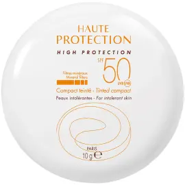 Avene Haute Protection Compact SPF 50 - Mineral Filtreli Kompakt Renkli Güneş Koruyucu Sable 10gr - Avene