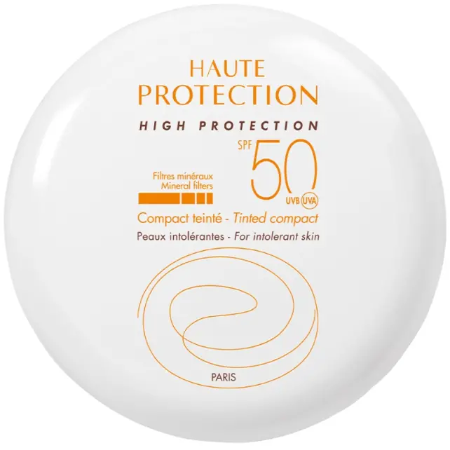 Avene Haute Protection Compact SPF 50 - Mineral Filtreli Kompakt Renkli Güneş Koruyucu Dore 10 gr - 1