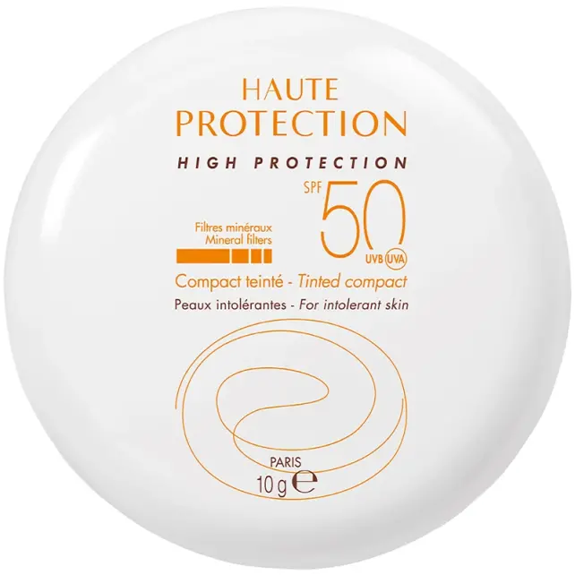 Avene Haute Protection Compact SPF 50 - Mineral Filtreli Kompakt Renkli Güneş Koruyucu Sable 10 gr - 1
