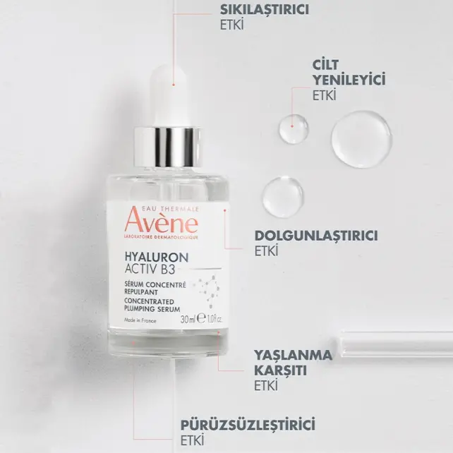 Avene Hyaluron Activ B3 Concentrated Plumping - Hyaluronik Asit ve Niasinamid Konsantre Serum 30ml - 3