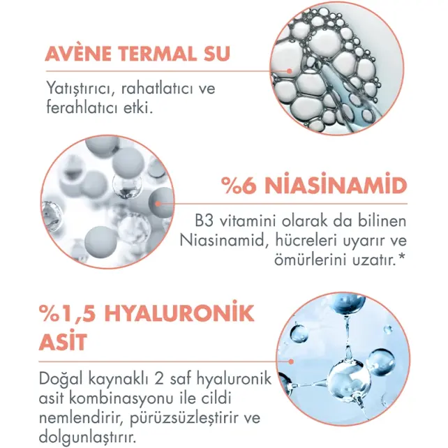 Avene Hyaluron Activ B3 Concentrated Plumping - Hyaluronik Asit ve Niasinamid Konsantre Serum 30ml - 4
