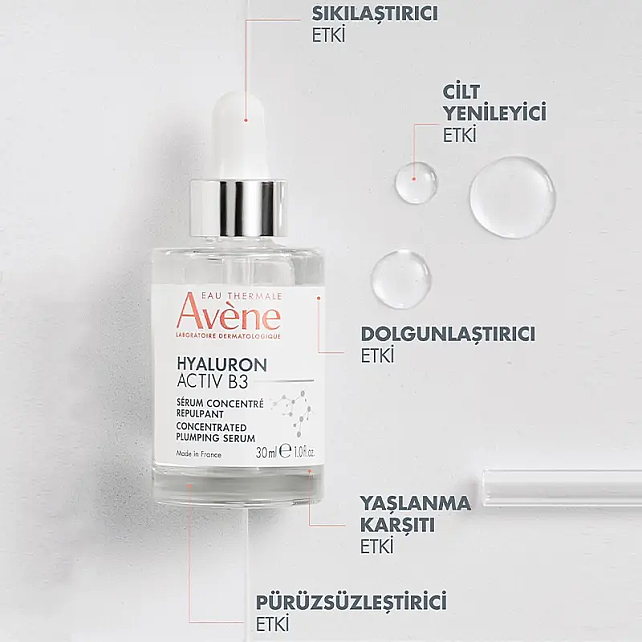 Avene Hyaluron Activ B3 Concentrated Plumping - Hyaluronik Asit ve Niasinamid Konsantre Serum 30ml - 3