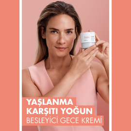 Avene Hyaluron Activ B3 Multi Intensive Night Cream - Hyaluronik Asit ve Niasinamid Gece Kremi 40ml - 5