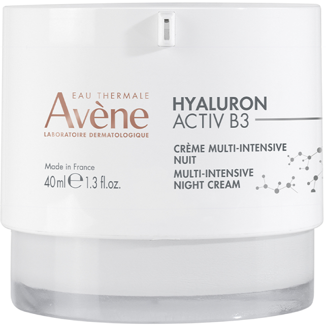 Avene Hyaluron Activ B3 Multi Intensive Night Cream - Hyaluronik Asit ve Niasinamid Gece Kremi 40ml - 1