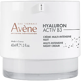 Avene Hyaluron Activ B3 Multi Intensive Night Cream - Hyaluronik Asit ve Niasinamid Gece Kremi 40ml - Avene