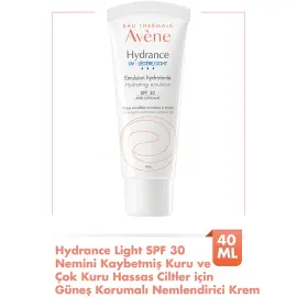 Avene Hydrance Light Hydrating Emulsion SPF 30+ Nemsiz Ciltler İçin Koruyucu Bakım Kremi 40ml - 2