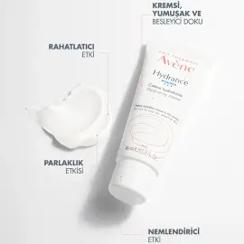 Avene Hydrance Riche Hydrating Cream - Nemsiz ve Kuru Ciltler İçin Bakım Kremi 40ml - 3