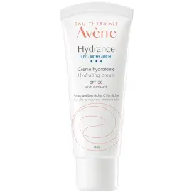 Avene Hydrance Riche Hydrating Cream SPF 30+ Nemsiz ve Kuru Ciltler için Koruyucu Bakım Kremi 40ml - 1