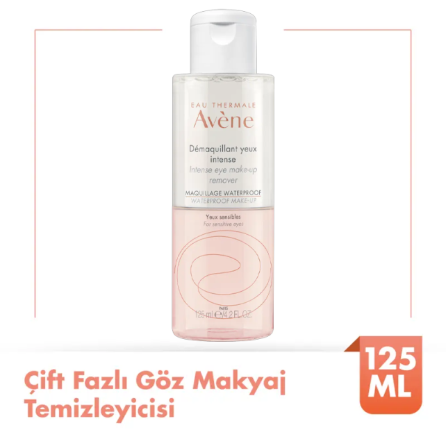 Avene Intense Eye Make-Up Remover - Göz Makyaj Temizleyici 125ml - 2