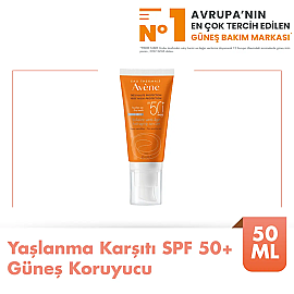 Avene Solaire Anti-Aging Suncare SPF 50+ Yaşlanma Karşıtı Güneş Kremi 50ml - 3