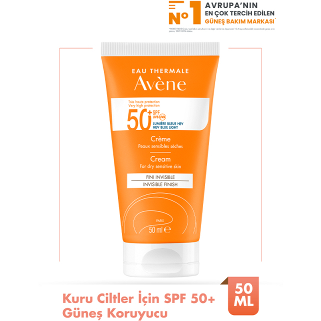 Avene Solaire Creme SPF 50+ Güneş Koruyucu 50ml - 2