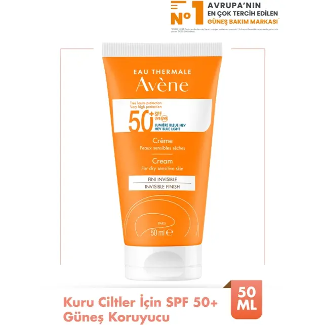Avene Solaire Creme SPF 50+ Güneş Koruyucu 50ml - 2