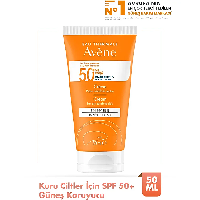 Avene Solaire Creme SPF 50+ Güneş Koruyucu 50ml - 2