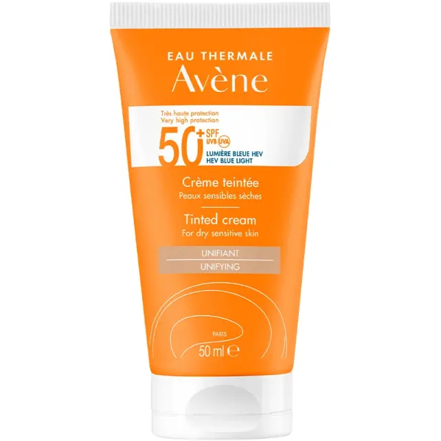 Avene Solaire Creme Tinted SPF 50+ Renkli Güneş Koruyucu 50ml - 1