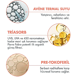 Avene Solaire Creme Tinted SPF 50+ Renkli Güneş Koruyucu 50ml - 4