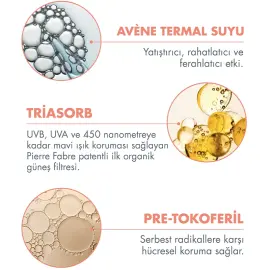 Avene Solaire Creme Tinted SPF 50+ Renkli Güneş Koruyuu 50ml - 4