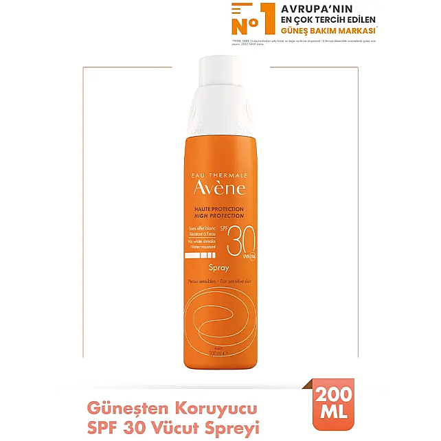 Avene Spray SPF 30+ Güneş Koruyucu Sprey 200ml - 2