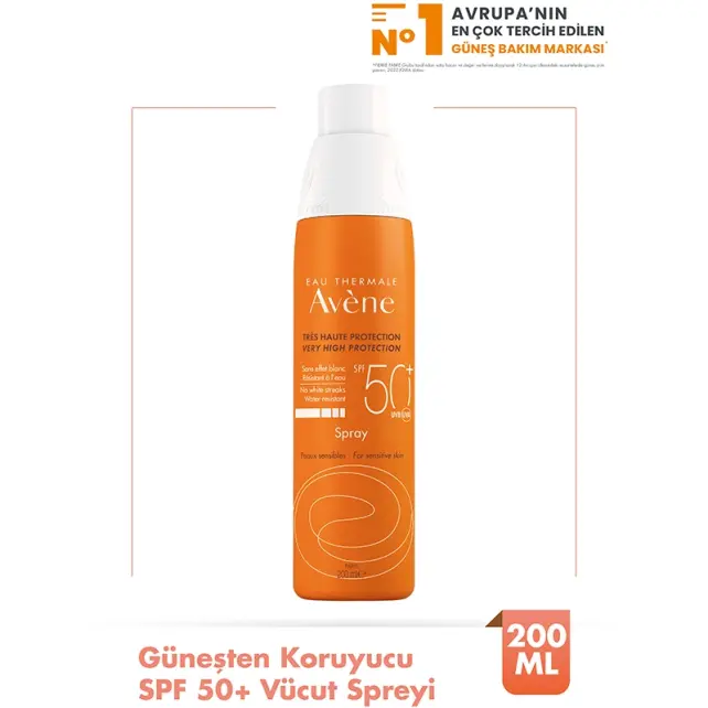Avene Spray SPF 50+ Güneş Koruyucu Sprey 200ml - 2