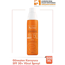 Avene Spray SPF 50+ Güneş Koruyucu Sprey 200ml - 2