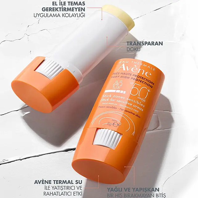 Avene Stick For Sensitive Areas SPF 50+ Güneş Koruyucu Stick 8gr - 3