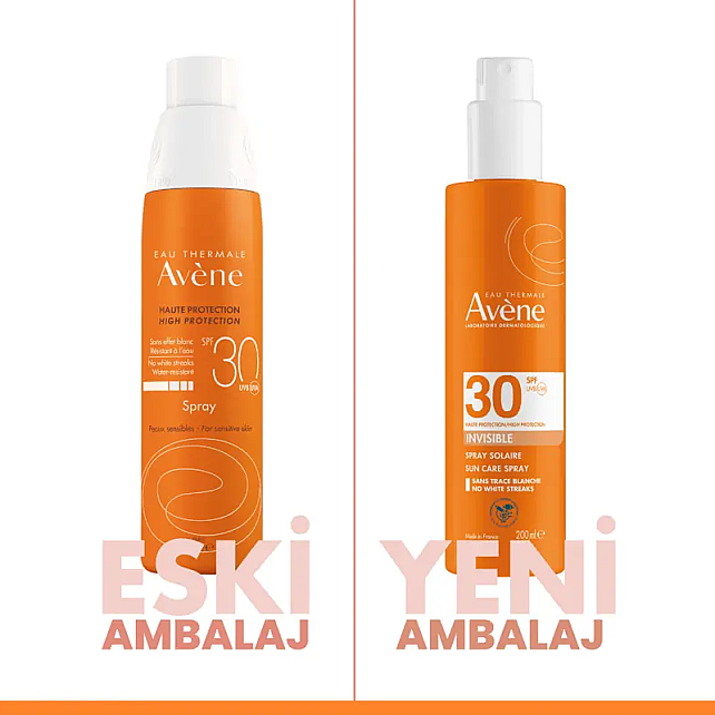 Avene Sun Protection Spray SPF 30 - Güneş Koruyucu Sprey 200ml - 3