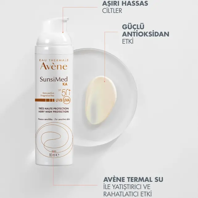 Avene SunsiMed KA SPF 50+ Güneş Koruyucu 80ml - 4