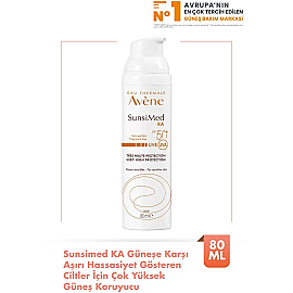 Avene SunsiMed KA SPF 50+ Güneş Koruyucu 80ml - 2