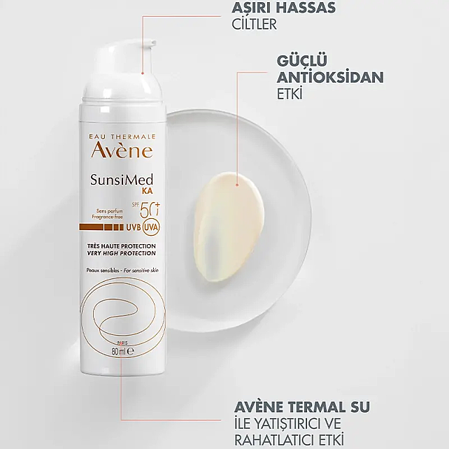 Avene SunsiMed KA SPF 50+ Güneş Koruyucu 80ml - 4