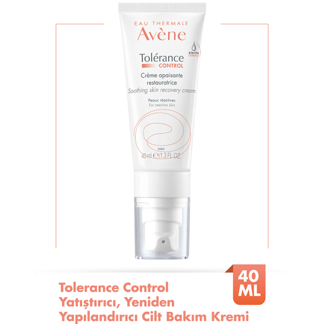 Avene Tolerance Control Soothing Skin Recovery Cream - Yatıştırıcı Etkili Bakım Kremi 40ml - 2