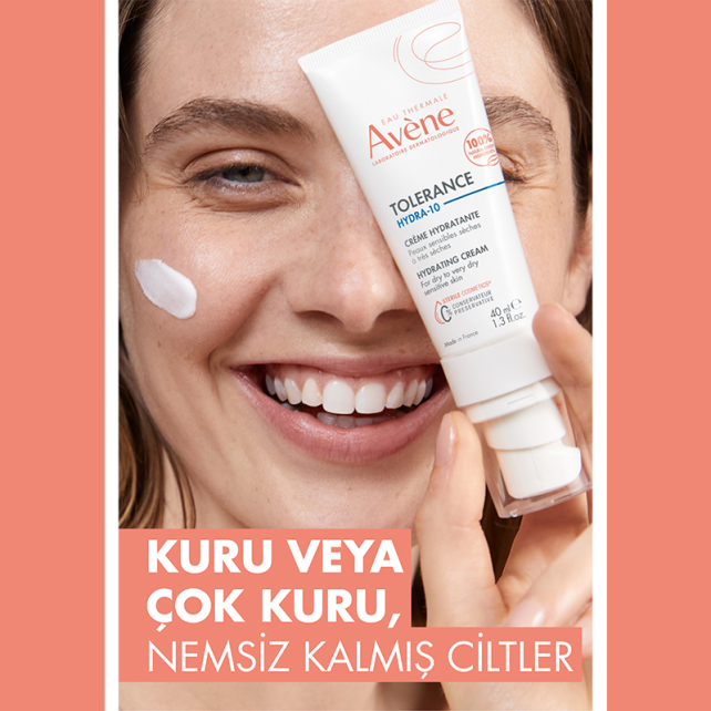 Avene Tolerance Hydra-10 Hydrating Cream - Nemlendirici Bakım Kremi 40ml - 5