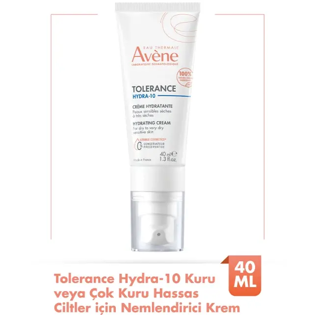 Avene Tolerance Hydra-10 Hydrating Cream - Nemlendirici Bakım Kremi 40ml - 2