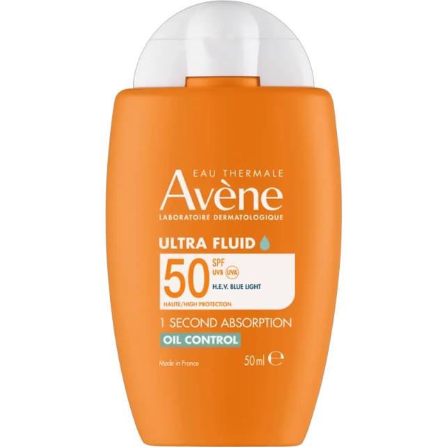 Avene Ultra Fluid Oil Control SPF 50 Yüksek Korumalı Güneş Kremi 50ml - 1