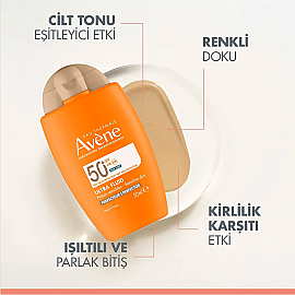 Avene Ultra Fluid Perfector SPF 50+ Cilt Tonu Eşitleyici Renkli Güneş Kremi 50ml - 4